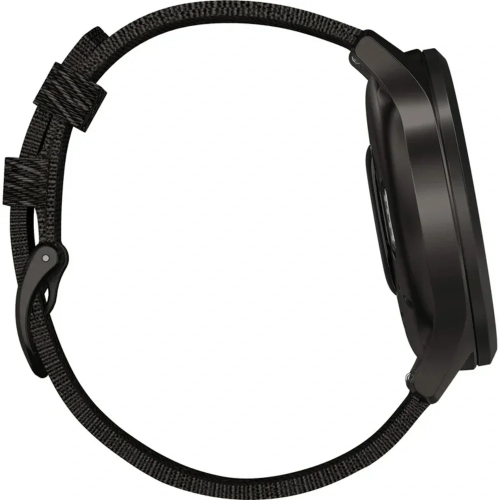 Garmin Unisex Vivomove 3 Style Black Nylon Strap Smart Watch 24.1mm